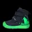 Ghete D.D Step baieti, piele naturala, fluorescente, imblanite, albastru inchis_W082-62555A-20_Pebebe