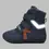 Ghete barefooot D.D Step baieti, piele naturala, reflectorizante, talpa felxibilă, bleumarin_W063-62643AM-25_Pebebe