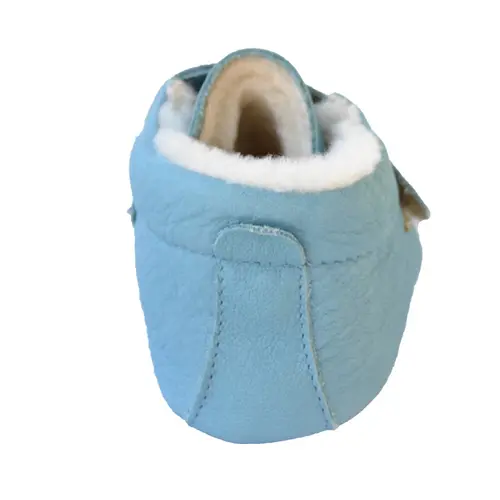 Ghete imblanite copii din piele cu blanita, flexibili si usori, albastru, Froddo- G1130013-3-24-Froddo