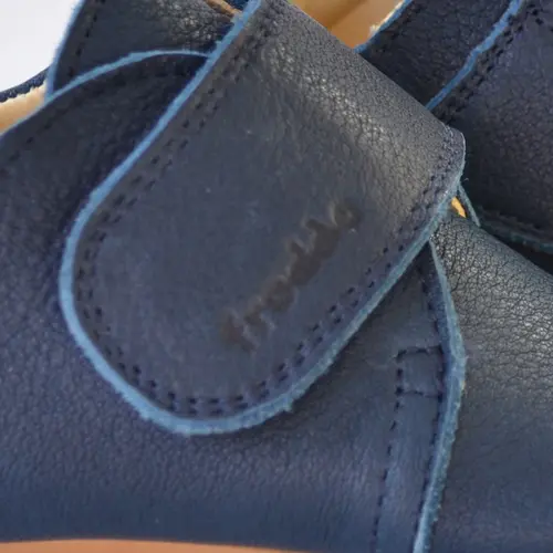 Pantofi primii pași din piele, flexibili și ușori, Froddo, bleumarin- G1130005-2-24-Froddo