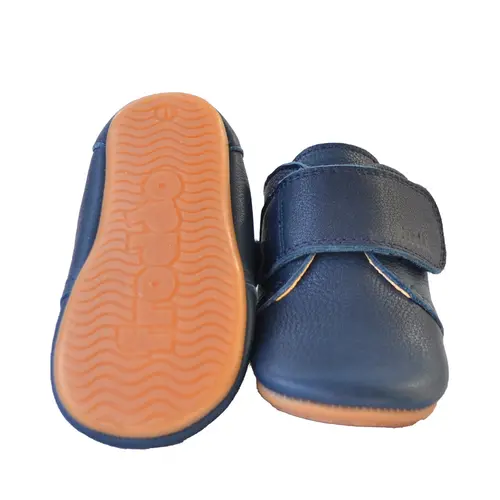Pantofi primii pași din piele, flexibili și ușori, Froddo, bleumarin- G1130005-2-24-Froddo