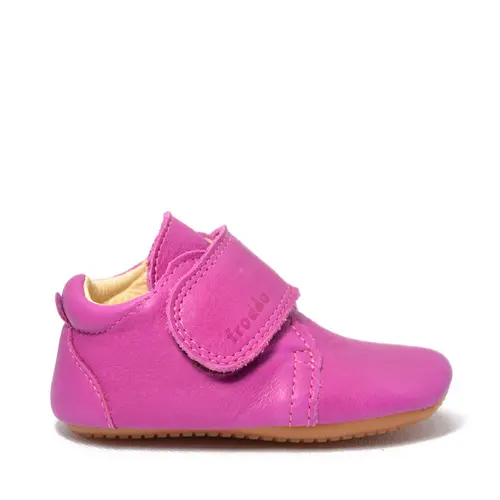 Pantofi primii pași din piele, flexibili și ușori, Froddo, fuchsia- G1130005-24-Froddo