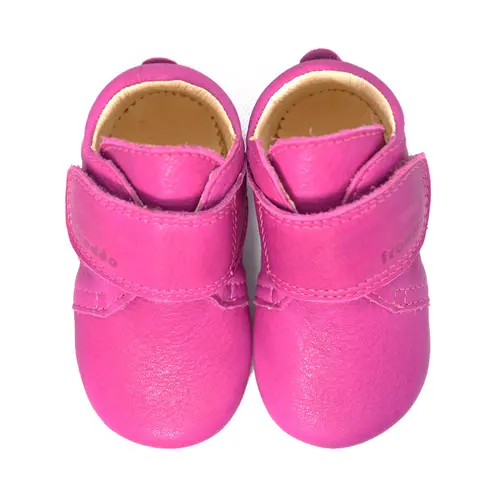Pantofi primii pași din piele, flexibili și ușori, Froddo, fuchsia- G1130005-24-Froddo
