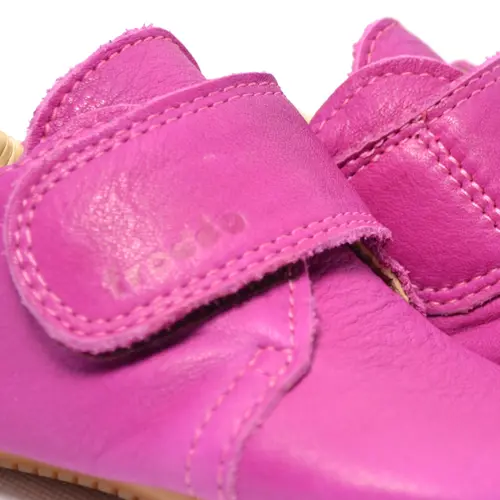 Pantofi primii pași din piele, flexibili și ușori, Froddo, fuchsia- G1130005-24-Froddo