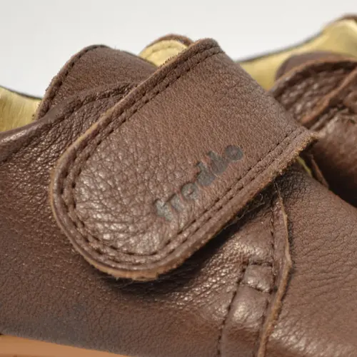 Pantofi primii pași din piele, flexibili și ușori, Froddo, maro inchis- G1130005-5-24-Froddo