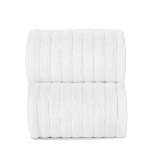 Dres din bumbac, model cu dungi, alb, Condor- 2.016/1-8-200-Condor Dres din bumbac, model cu dungi, alb, Condor- 2.016/1-8-200-Condor