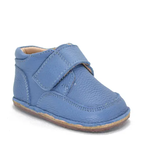 Ghete barefoot copii, din piele naturala cu scai si talpa din cauciuc, albastru, LUY- RO-14-albastru-23-By Pebebe Ghete barefoot copii, din piele naturala cu scai si talpa din cauciuc, albastru, LUY- RO-14-albastru-23-By Pebebe