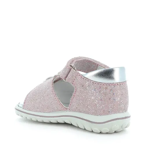 Sandale fete, cu scai primii pasi, roz/argintiu, Primigi- 7375600-21-Primigi
