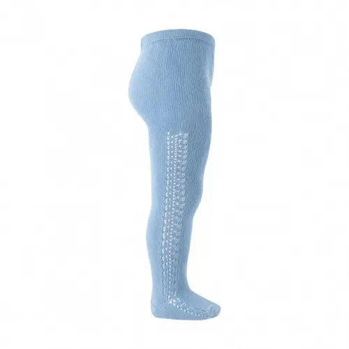 Dres din bumbac cu model lateral crosetat, albastru atlantic, Condor- 2.591/1-1-446-Condor Dres din bumbac cu model lateral crosetat, albastru atlantic, Condor- 2.591/1-1-446-Condor