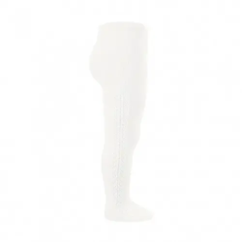 Dres din bumbac cu model lateral crosetat, crem, Condor- 2.591/1-3-202-Condor Dres din bumbac cu model lateral crosetat, crem, Condor- 2.591/1-3-202-Condor