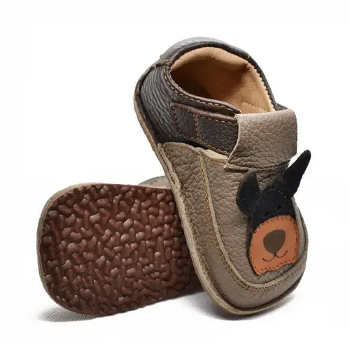 Pantofi barefoot copii, primii pasi, piele naturala, talpa flexibila, catelus- RO-16-9-23-By Pebebe Pantofi barefoot copii, primii pasi, piele naturala, talpa flexibila, catelus- RO-16-9-23-By Pebebe