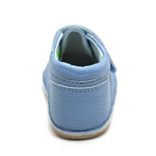 Ghete barefoot copii, din piele naturala cu scai si talpa din cauciuc, albastru, LUY- RO-14-albastru-23-By Pebebe Ghete barefoot copii, din piele naturala cu scai si talpa din cauciuc, albastru, LUY- RO-14-albastru-23-By Pebebe