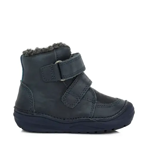 Ghete din piele naturala, primii pași, D.D.Step, Bleumarin - W071-357BM-31-