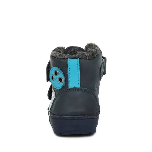 Ghete din piele naturala, primii pași, D.D.Step, Bleumarin - W071-357BM-31-