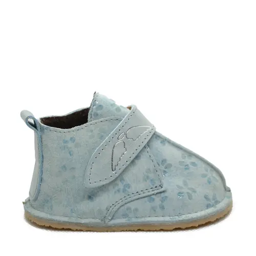 Ghete primii pasi, captuseala textila, talpa felxibila, bleu- RO-112-3-23-By Pebebe