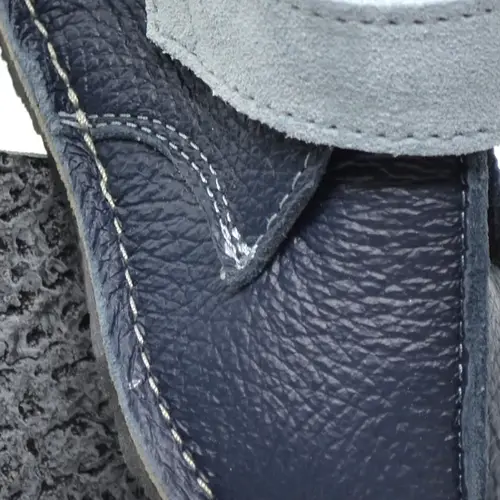 Ghete primii pasi, captuseala textila, talpa felxibila, bleumarin- RO-112-4-23-By Pebebe