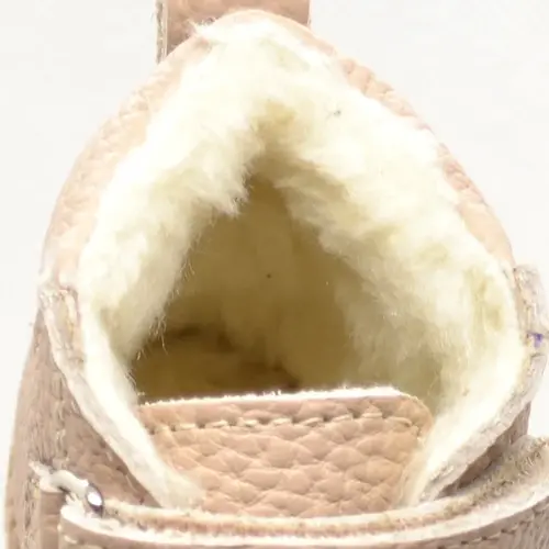 Ghete primii pasi, piele naturala, captuseala din blanita, talpa felxibila, cappuccino - RO-22-1-23- Ghete primii pasi, piele naturala, captuseala din blanita, talpa felxibila, cappuccino - RO-22-1-23-