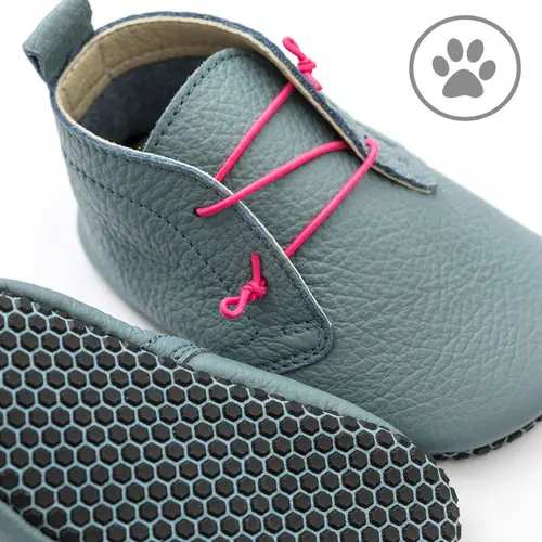 Pantofi din piele naturala, talpa din piele antiderapanta, Urban Cloud, Liliputi- 2006001012798-Liliputi