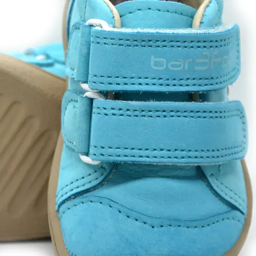 Pantofi din piele naturala, talpla flexibila, albastru, fluturi, Bar3foot- 5907813974298-Bar3foot Pantofi din piele naturala, talpla flexibila, albastru, fluturi, Bar3foot- 5907813974298-Bar3foot