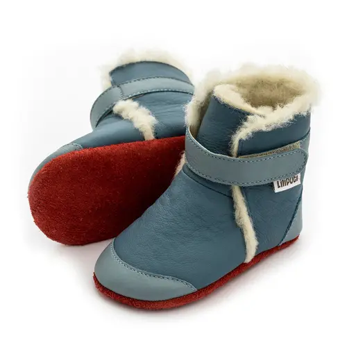 Cizme din piele naturala, talpa din piele intoarsa, Fire and Ice, Liliputi- 2006001043709-Liliputi