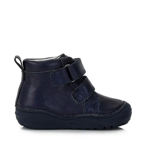 Ghete primii pasi, piele naturala, bleumarin sidef, flori, D.D.Step- A071-310B-25-D.D. Step Ghete primii pasi, piele naturala, bleumarin sidef, flori, D.D.Step- A071-310B-25-D.D. Step