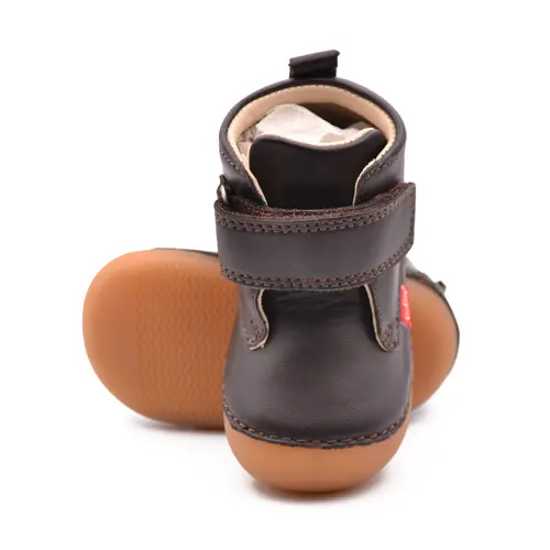 Ghete Sabio, piele naturala, talpa flexibila, maro inchis, Kickers- 584348-10-92-24-Kickers Ghete Sabio, piele naturala, talpa flexibila, maro inchis, Kickers- 584348-10-92-24-Kickers
