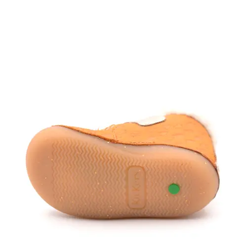 Ghete So Schuss, piele naturala, talpa flexibila, captuseala, maro cognac, Kickers- 909730-10-72-24-Kickers