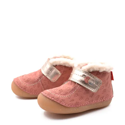 Ghete So Schuss, piele naturala, talpa flexibila, captuseala, roz, Kickers- 909730-10-132-24-Kickers Ghete So Schuss, piele naturala, talpa flexibila, captuseala, roz, Kickers- 909730-10-132-24-Kickers
