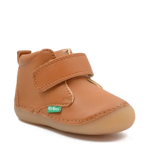 Ghete Sabio, piele naturala, talpa flexibila, camel, Kickers- 584348-10-116-24-Kickers