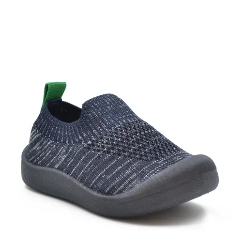 Pantofi Kick Easy, material textil, talpa flexibila, bleumarin, Kickers- 878461-10-10-24-Kickers