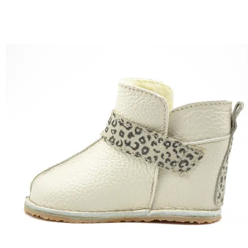 Cizme din piele pentru copii, talpa flexibila, imblanite, crem- RO-106-13-24-By Pebebe Cizme din piele pentru copii, talpa flexibila, imblanite, crem- RO-106-13-24-By Pebebe