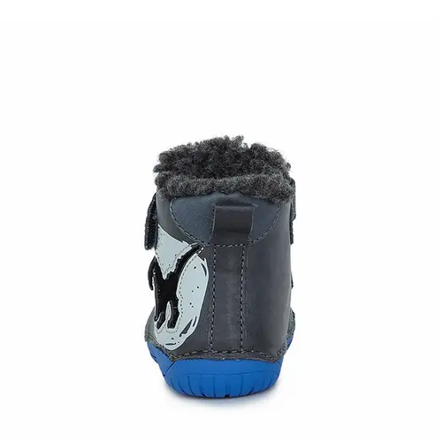 Ghete Barefoot, piele naturala, captusite, bleumarin, dinozaur, D.D.Step- W070-327-25-D.D. Step Ghete Barefoot, piele naturala, captusite, bleumarin, dinozaur, D.D.Step- W070-327-25-D.D. Step