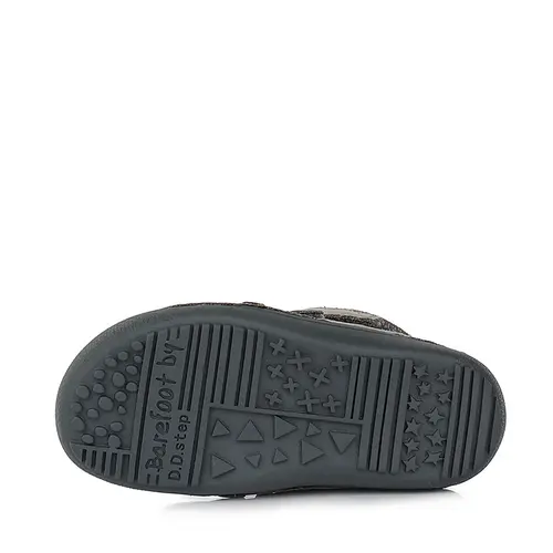Ghete din piele naturala, captuseala,  gri inchis, stelute, D.D.Step- W063-333M-30-D.D. Step Ghete din piele naturala, captuseala,  gri inchis, stelute, D.D.Step- W063-333M-30-D.D. Step