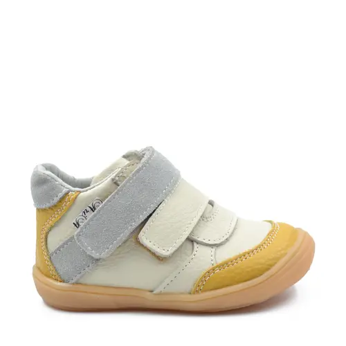 Pantofi din piele naturala, talpa flexibila, bej, Patrick- Ari-001-26-Ariana Baby Shoes