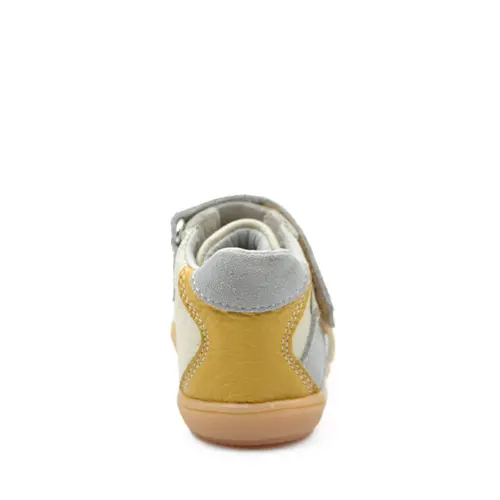 Pantofi din piele naturala, talpa flexibila, bej, Patrick- Ari-001-26-Ariana Baby Shoes