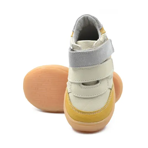 Pantofi din piele naturala, talpa flexibila, bej, Patrick- Ari-001-26-Ariana Baby Shoes