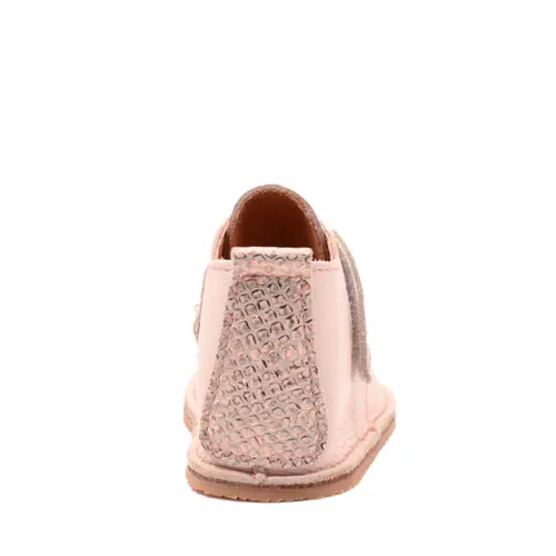 Ghete barefoot copii, piele naturala, talpa flexibila, roz- RO-104-10-24-By Pebebe