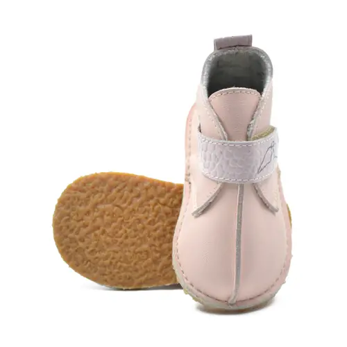 Ghete primii pasi, captuseala textila, talpa felxibila, roz deschis - RO-112-11-24-