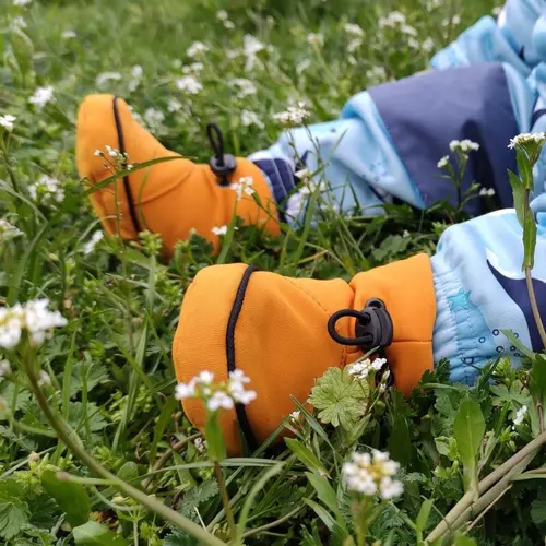 Cizme moi pentru bebelusi cu captuseala micropolara, ajustabile, Liliputi, Mango- 2006001060911-Liliputi