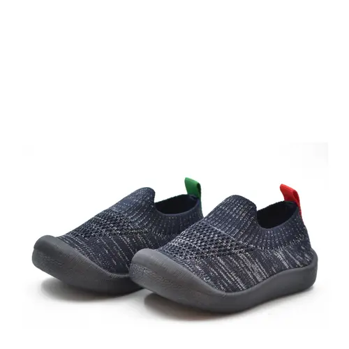 Pantofi Kick Easy, material textil, talpa flexibila, bleumarin, Kickers- 878461-10-10-24-Kickers