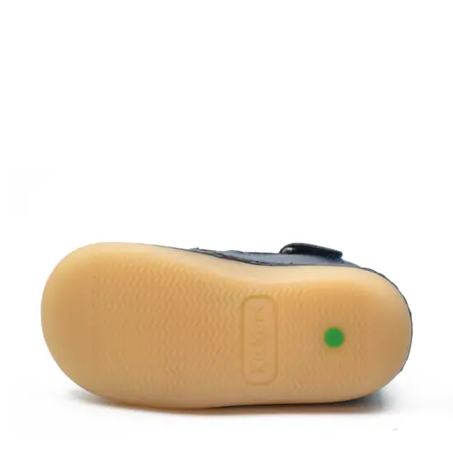 Pantofi Sonizip, piele naturala, talpa flexibila, bleumarin, Kickers- 947791-10-10-24-Kickers