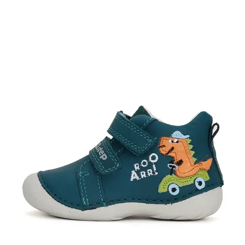 Pantofi din piele naturala, verde smarald, crocodil,  D.D.Step- S015-41882B-23-D.D. Step