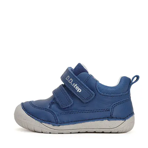 Pantofi, piele naturala, barefoot, albastru, D.D.Step- S070-41351A-25-D.D. Step