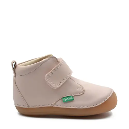 Ghete Sabio, piele naturala, talpa flexibila, roz deschis, Kickers- 584348-10-131-24-Kickers