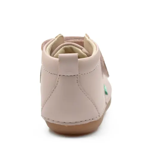 Ghete Sabio, piele naturala, talpa flexibila, roz deschis, Kickers- 584348-10-131-24-Kickers