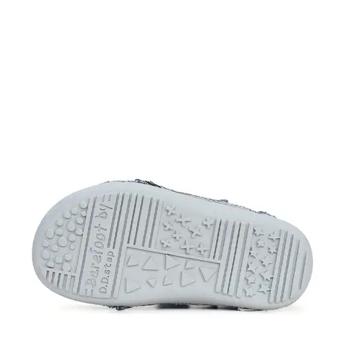 Pantofi barefoot baieti, material textil, denim, D.D.Step- C063-41360M-31-D.D. Step