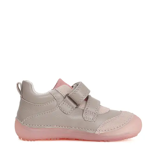 Pantofi Barefoot piele, scai, gri-roz, D.D.Step- S063-41948BM-30-D.D. Step Pantofi Barefoot piele, scai, gri-roz, D.D.Step- S063-41948BM-30-D.D. Step