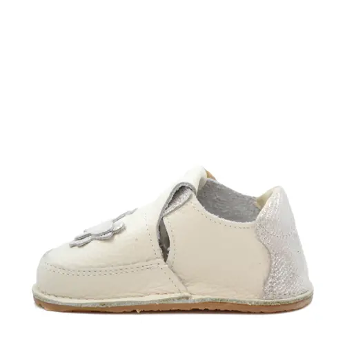 Pantofi barefoot, primii pasi, piele naturala, talpa flexibila, alb, fluturas, Magnolia- Ari-013-17-Ariana Baby Shoes Pantofi barefoot, primii pasi, piele naturala, talpa flexibila, alb, fluturas, Magnolia- Ari-013-17-Ariana Baby Shoes