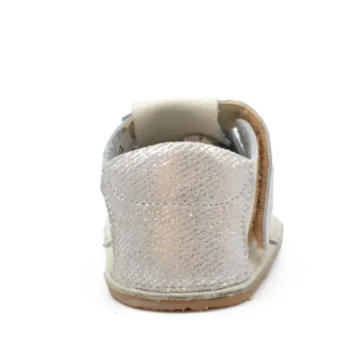 Pantofi barefoot, primii pasi, piele naturala, talpa flexibila, alb, fluturas, Magnolia- Ari-013-17-Ariana Baby Shoes Pantofi barefoot, primii pasi, piele naturala, talpa flexibila, alb, fluturas, Magnolia- Ari-013-17-Ariana Baby Shoes