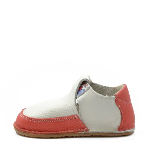 Pantofi barefoot, primii pasi, piele naturala, talpa flexibila, alb unt, Eliza- Ari-020-1-17-Ariana Baby Shoes Pantofi barefoot, primii pasi, piele naturala, talpa flexibila, alb unt, Eliza- Ari-020-1-17-Ariana Baby Shoes